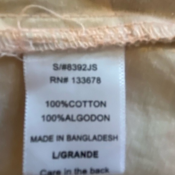 Cream, camel & pink camo jacket, pink camouflage lightweight coat by Love Tree L - Picture 8 of 15